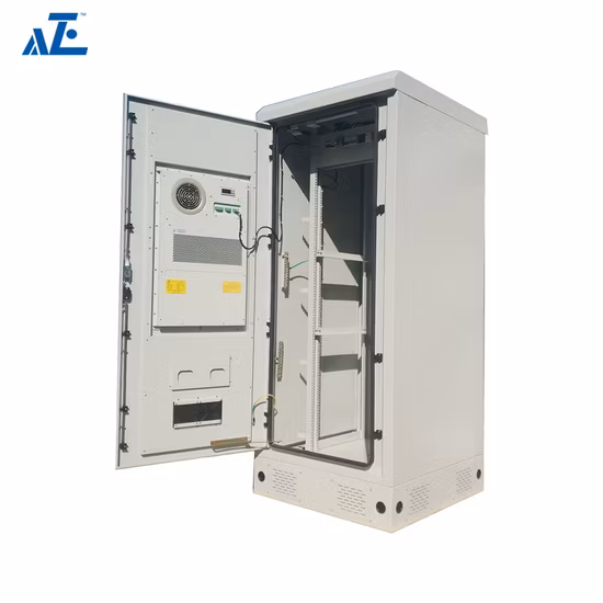IP55 IP65 12u 16u 18u 24u 32u 42u Outdoor Server Electronics Telecom Custom Cabinet with DC Air Conditioner