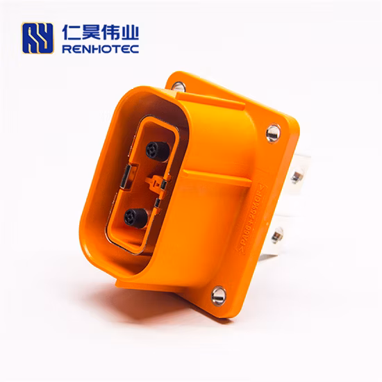 PDU Hvsl Cable Connector Electric Vehicle Hvil EV High Voltage 2pin 200A 250A Plug and Socket for 70mm2 / 50mm2 Cable