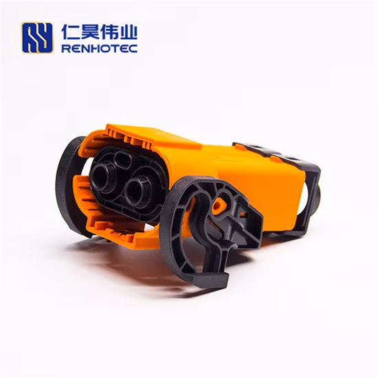PDU Hvsl Cable Connector Electric Vehicle Hvil EV High Voltage 2pin 200A 250A Plug and Socket for 70mm2 / 50mm2 Cable