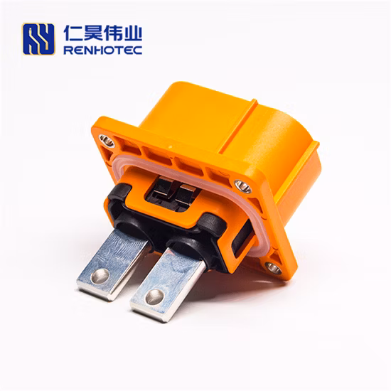 PDU Hvsl Cable Connector Electric Vehicle Hvil EV High Voltage 2pin 200A 250A Plug and Socket for 70mm2 / 50mm2 Cable